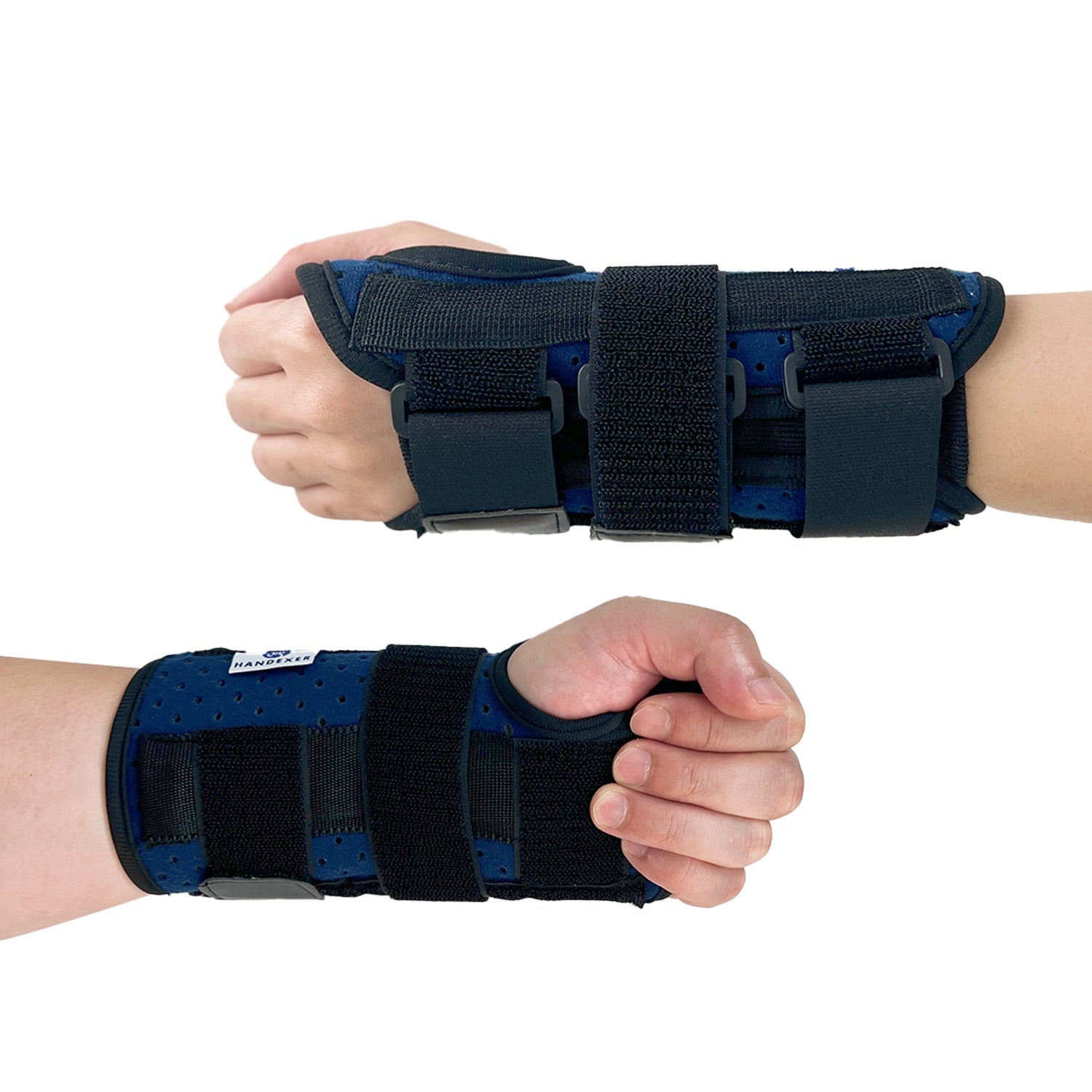 FEATOL Wrist Brace for Carpal Tunnel, Adjustable Night Wrist Support Brace  with Splints Right Hand, Small/Medium, Hand Support for Arthritis
