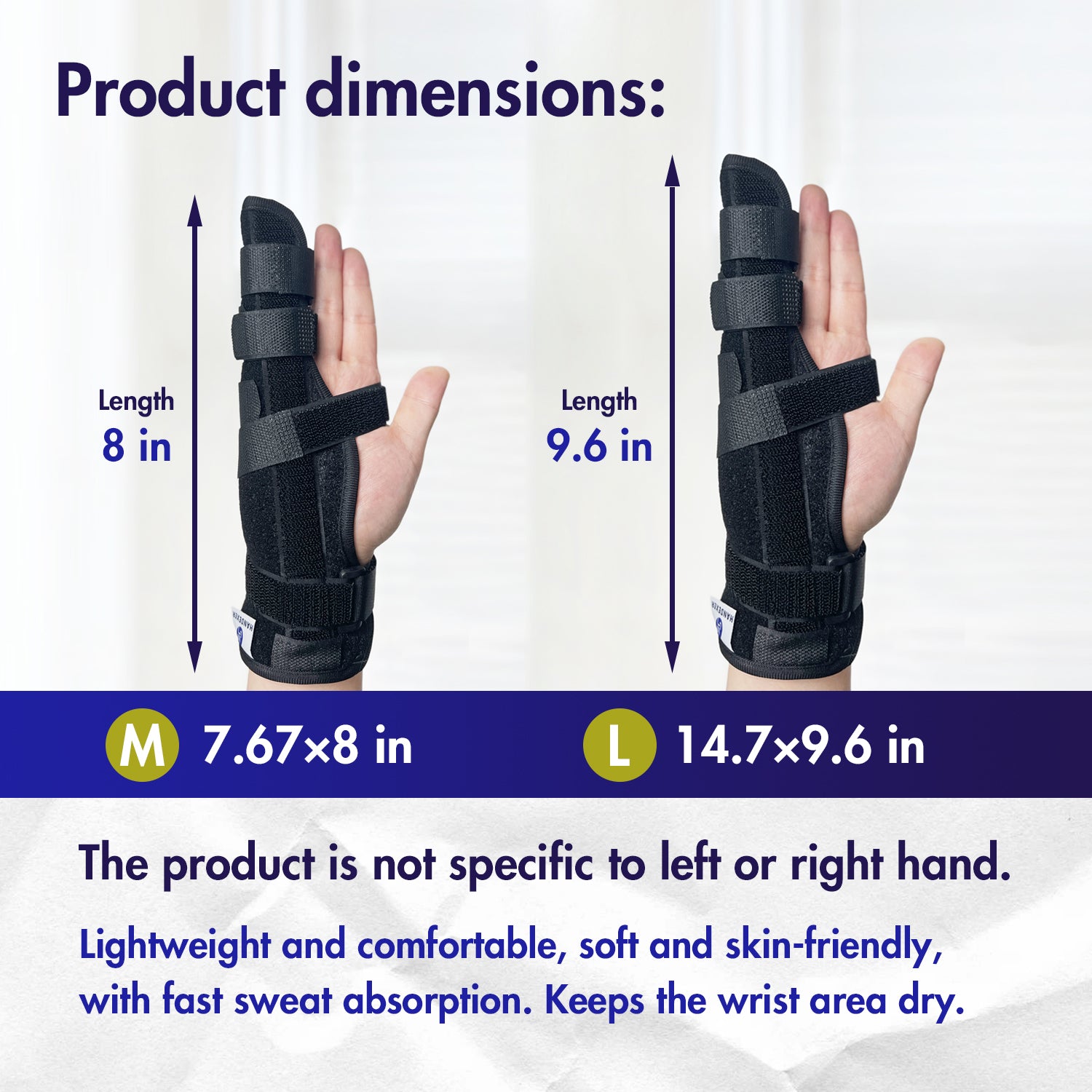 Two Fingers Glove,Professional Thumb + Index Finger Glove for