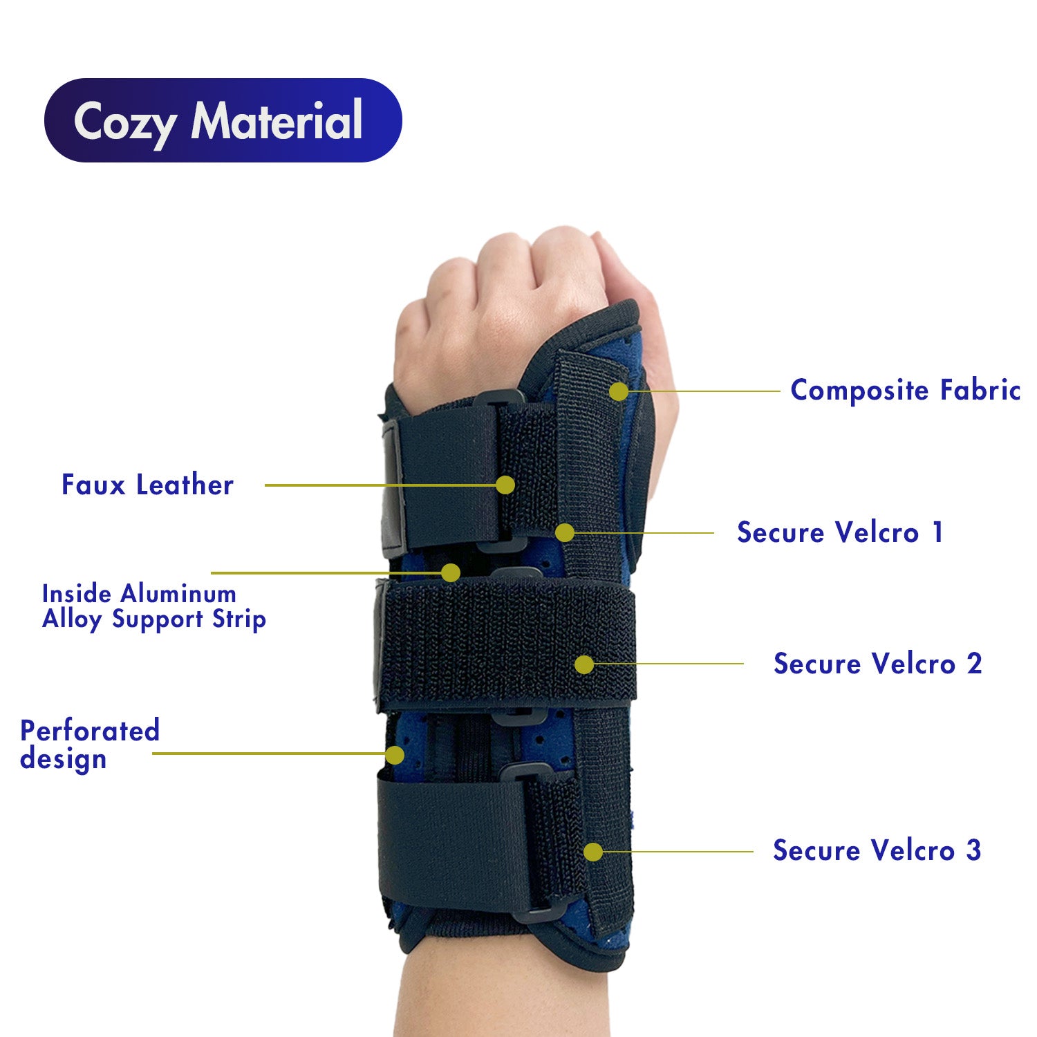 Carpal Tunnel Left Right Hand Wrist Brace for Hand Pain and Sleeping